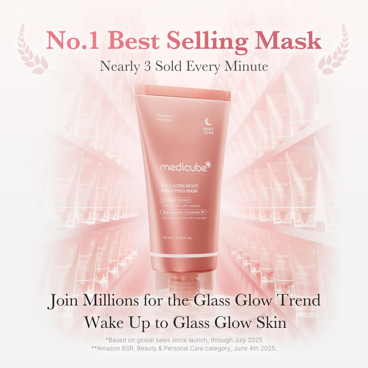 Medicube Collagen Night Wrapping Mask, 75ml – papildomas gamintojo vaizdas
