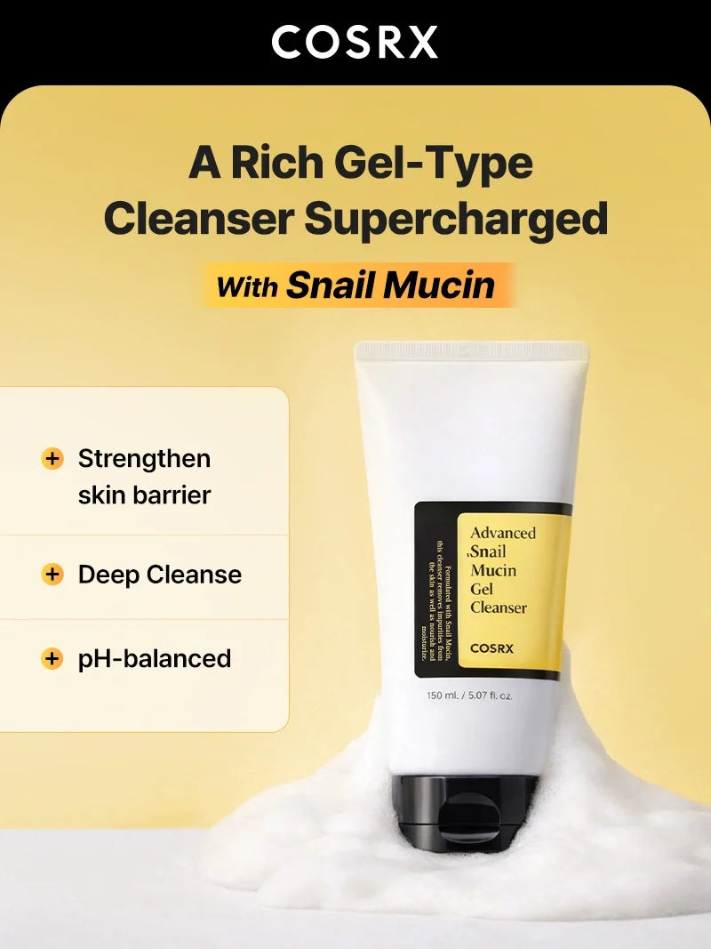 COSRX - Advanced Snail Mucin Gel Cleanser, 50ml – papildomas gamintojo vaizdas