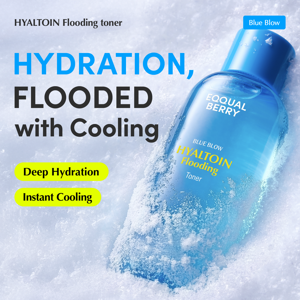 Eqqualberry Hyaltoin Flooding Toner, 150ml – papildomas gamintojo vaizdas
