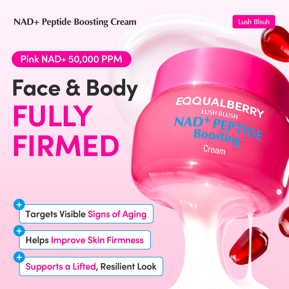 Eqqualberry NAD+ Peptide Boosting Cream, 50ml – papildomas gamintojo vaizdas