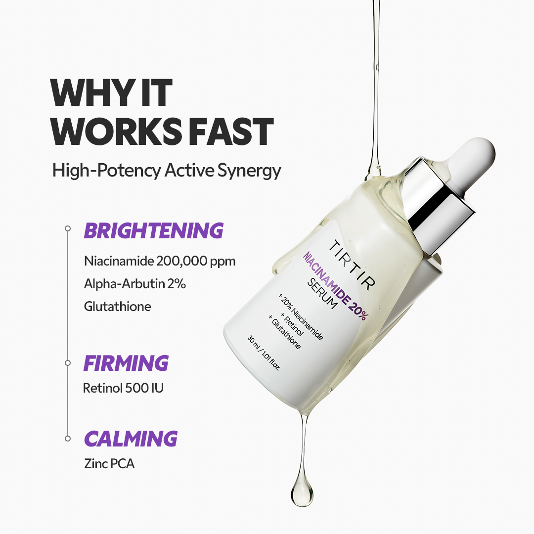 TIRTIR Niacinamide 20% Serum, 30ml – papildomas gamintojo vaizdas