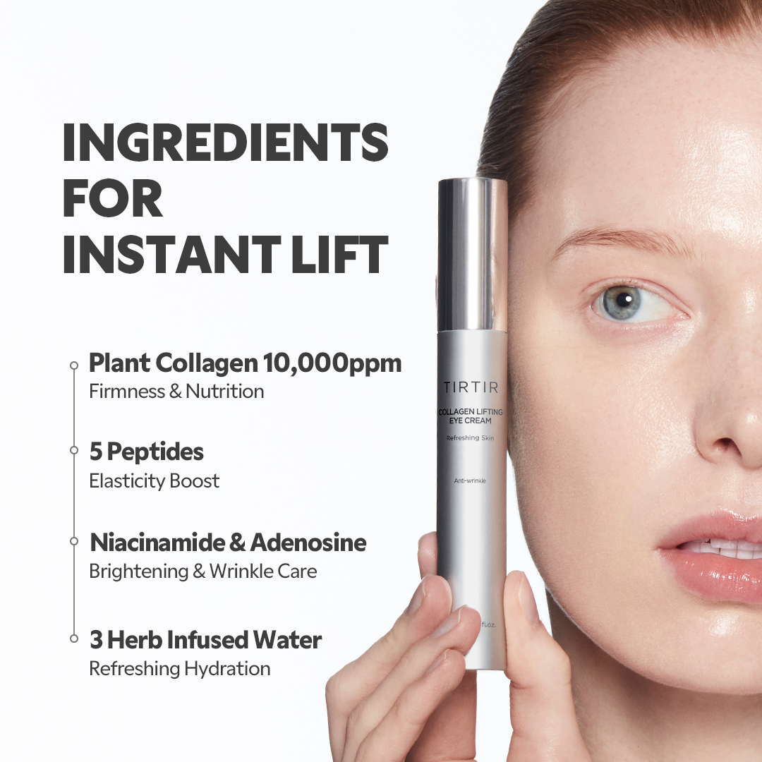 TIRTIR Collagen Firming Eye Cream, 15ml – papildomas gamintojo vaizdas