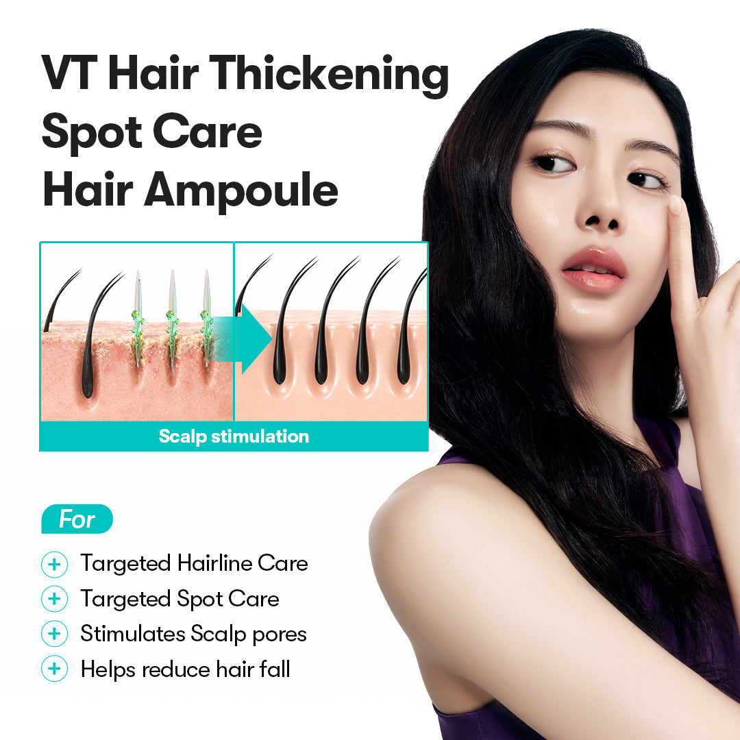 VT Cosmetics – PDRN Reedle Shot Hair Ampoule 300dL, 15ml – papildomas gamintojo vaizdas