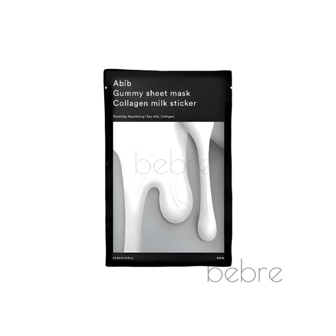 ABIB Gummy Sheet Mask Collagen Milk Sticker, 27ml