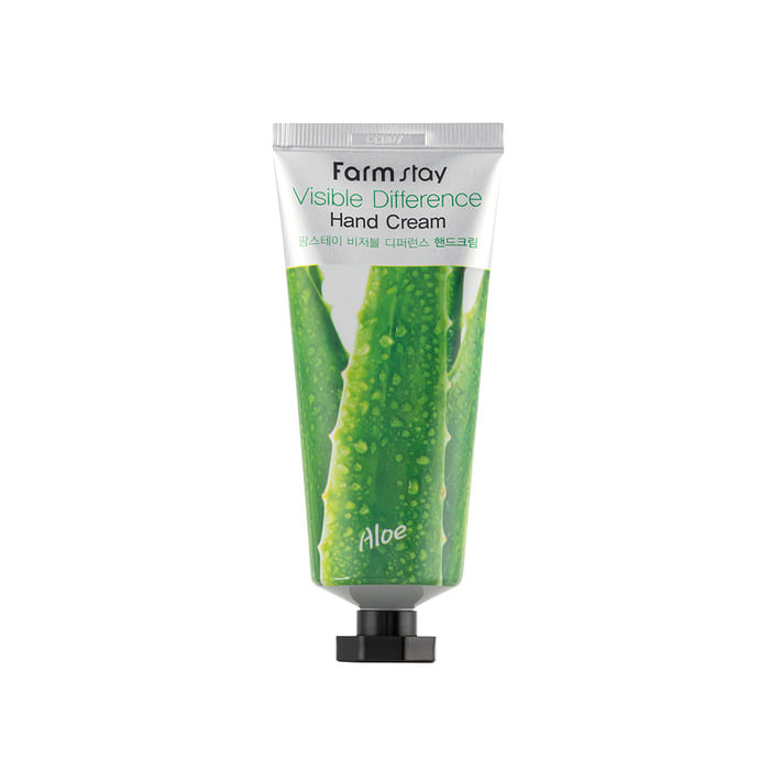 Farmstay Visible Difference Hand Cream Aloe, 100g – papildomas gamintojo vaizdas