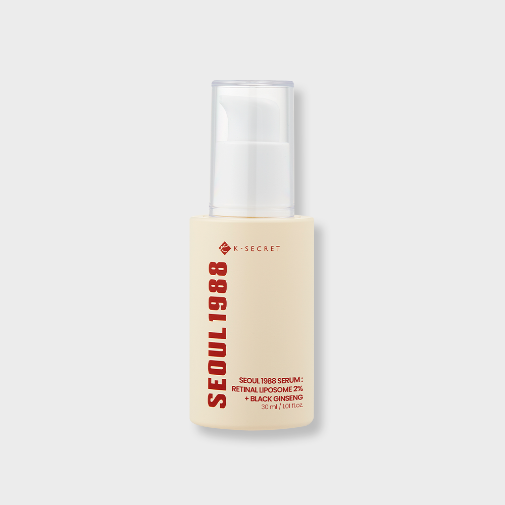 [KSECRET] SEOUL 1988 SERUM : RETINAL LIPOSOME 2% + BLACK GINSENG 30ML – papildomas gamintojo vaizdas