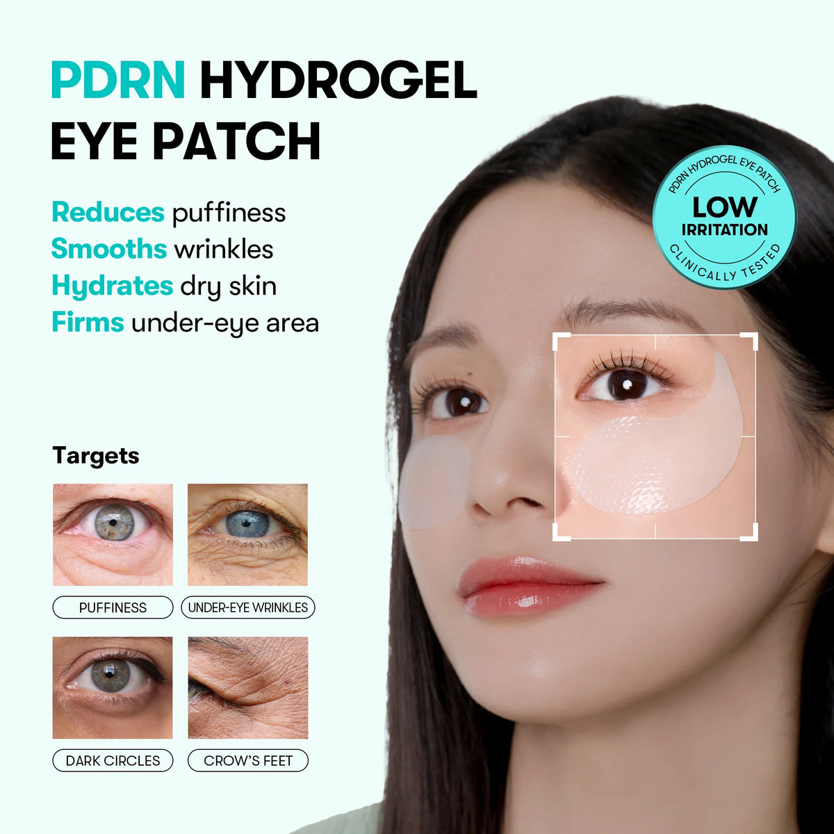 VT Cosmetics – PDRN Hydrogel Eye Patch, 60pads