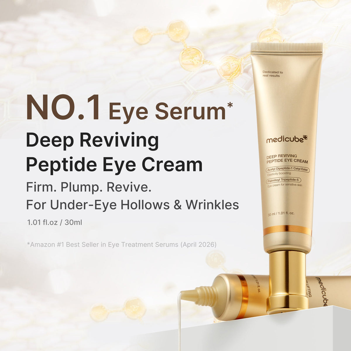 Medicube Deep Lifting Peptide Eye Cream, 30ml – papildomas gamintojo vaizdas