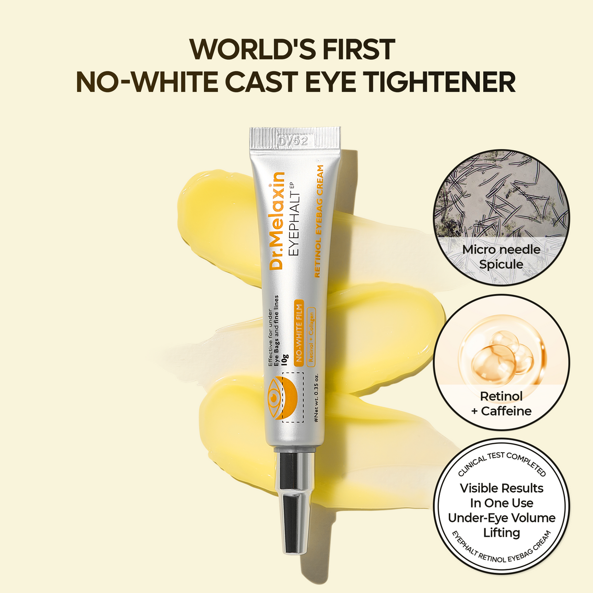 Dr.Melaxin – Retinol Eyebag Cream -10g – papildomas gamintojo vaizdas