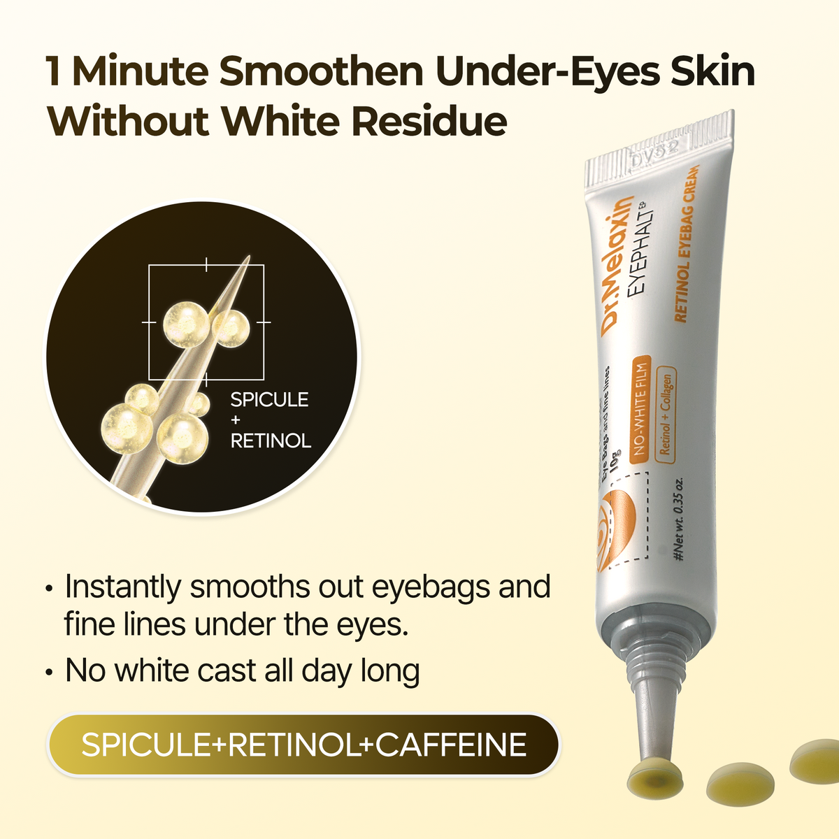 Dr.Melaxin – Retinol Eyebag Cream -10g – papildomas gamintojo vaizdas