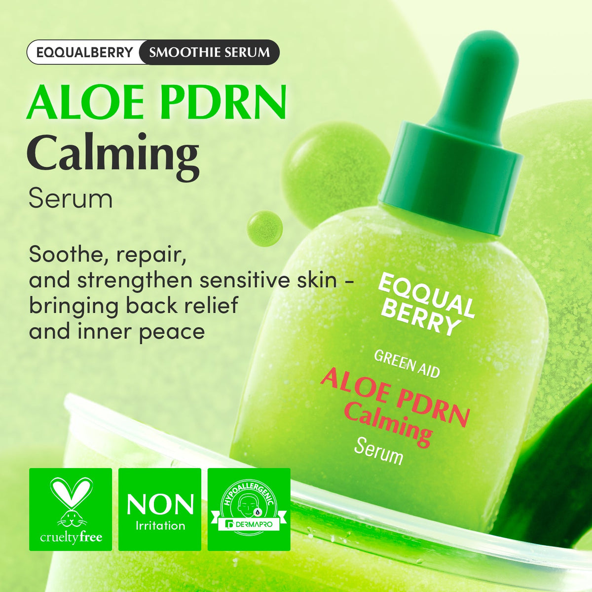Eqqualberry Aloe PDRN Serum, 30ml – papildomas gamintojo vaizdas