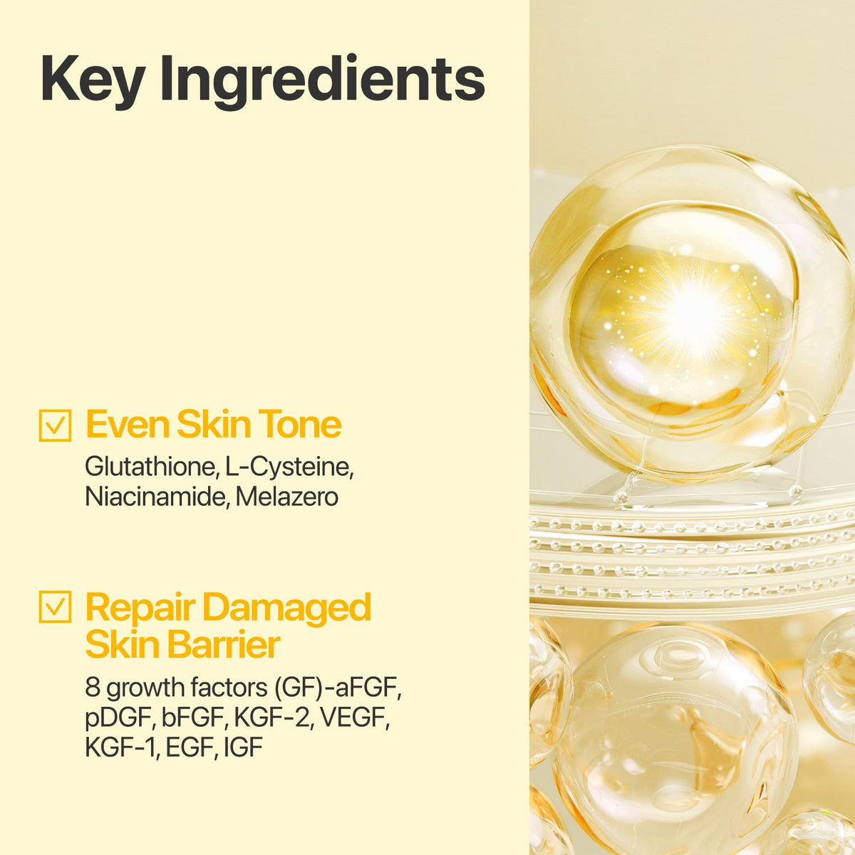 Numbuzin – No.5+ Vitamin Glutathione Dark Spot Laser Cream - 50ml – papildomas gamintojo vaizdas