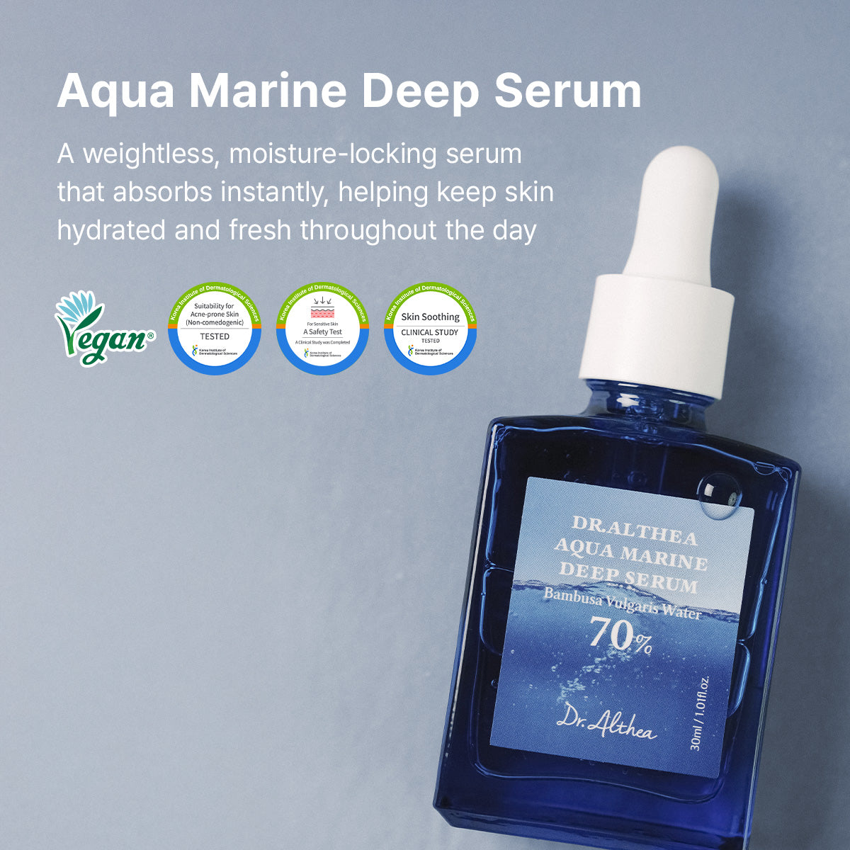 Dr. Althea Aqua Marine Deep Serum, 30ml – papildomas gamintojo vaizdas
