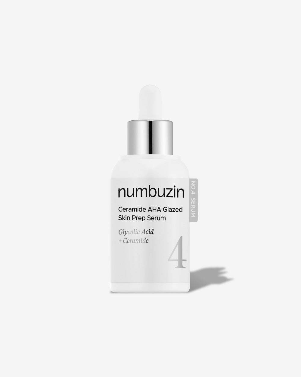 Numbuzin No.4 Ceramide AHA Glazed Skin Prep Serum, 30ml – papildomas gamintojo vaizdas