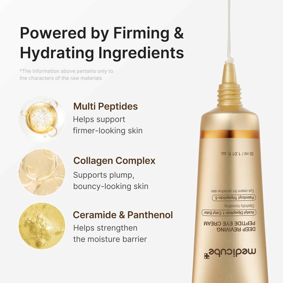 Medicube Deep Lifting Peptide Eye Cream, 30ml – papildomas gamintojo vaizdas