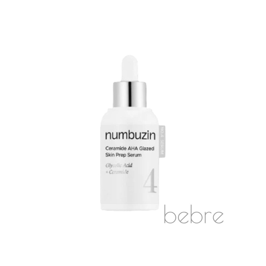 Numbuzin No.4 Ceramide AHA Glazed Skin Prep Serum, 30ml
