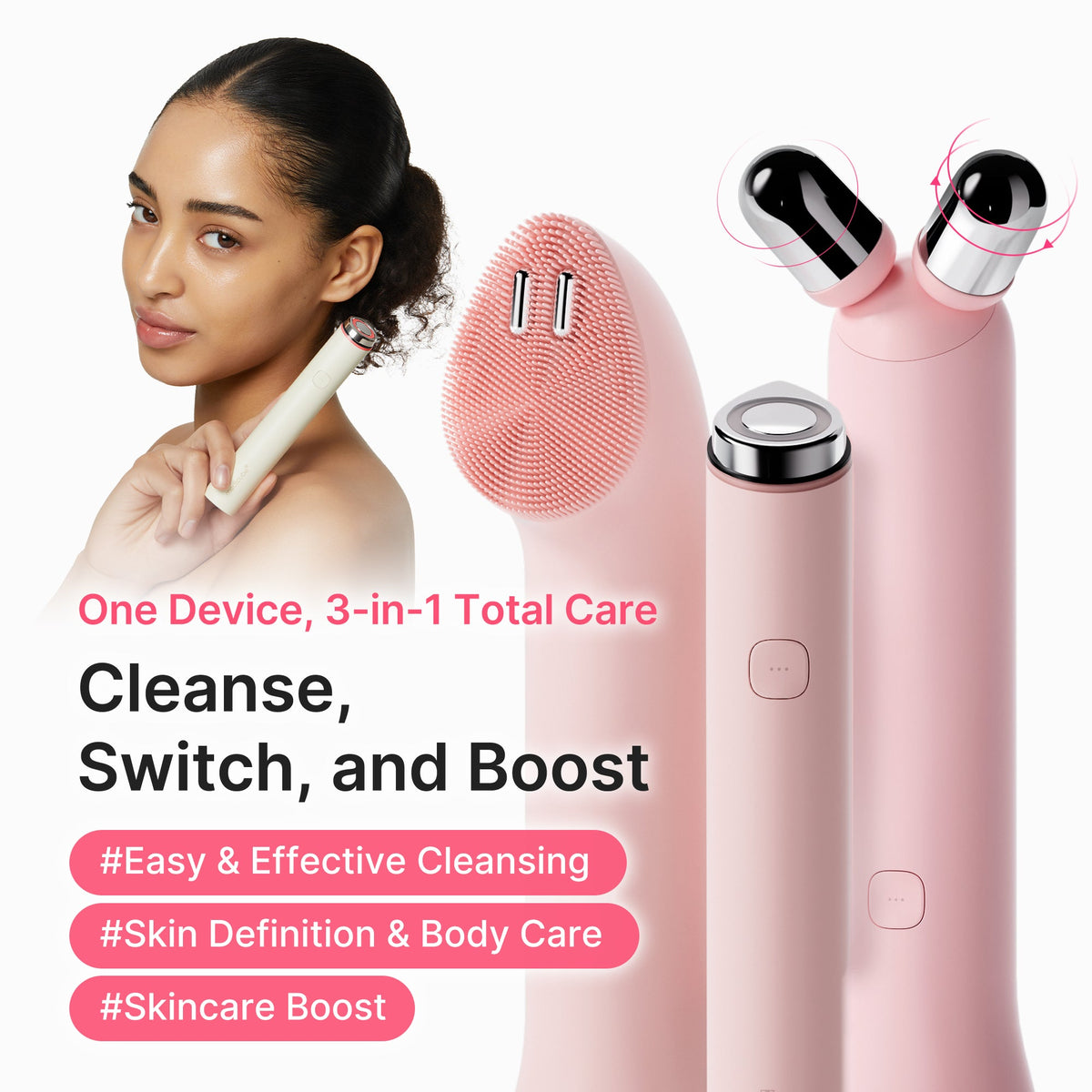 Medicube Age-R Booster Pro Mini Plus, Pink – papildomas gamintojo vaizdas