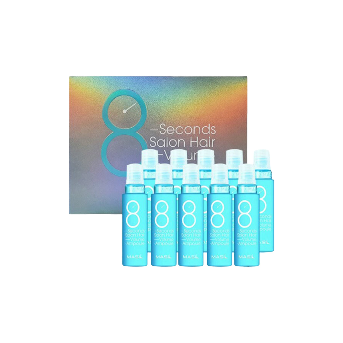 MASIL 8 Seconds Salon Hair Volume Ampoule, 10pcs