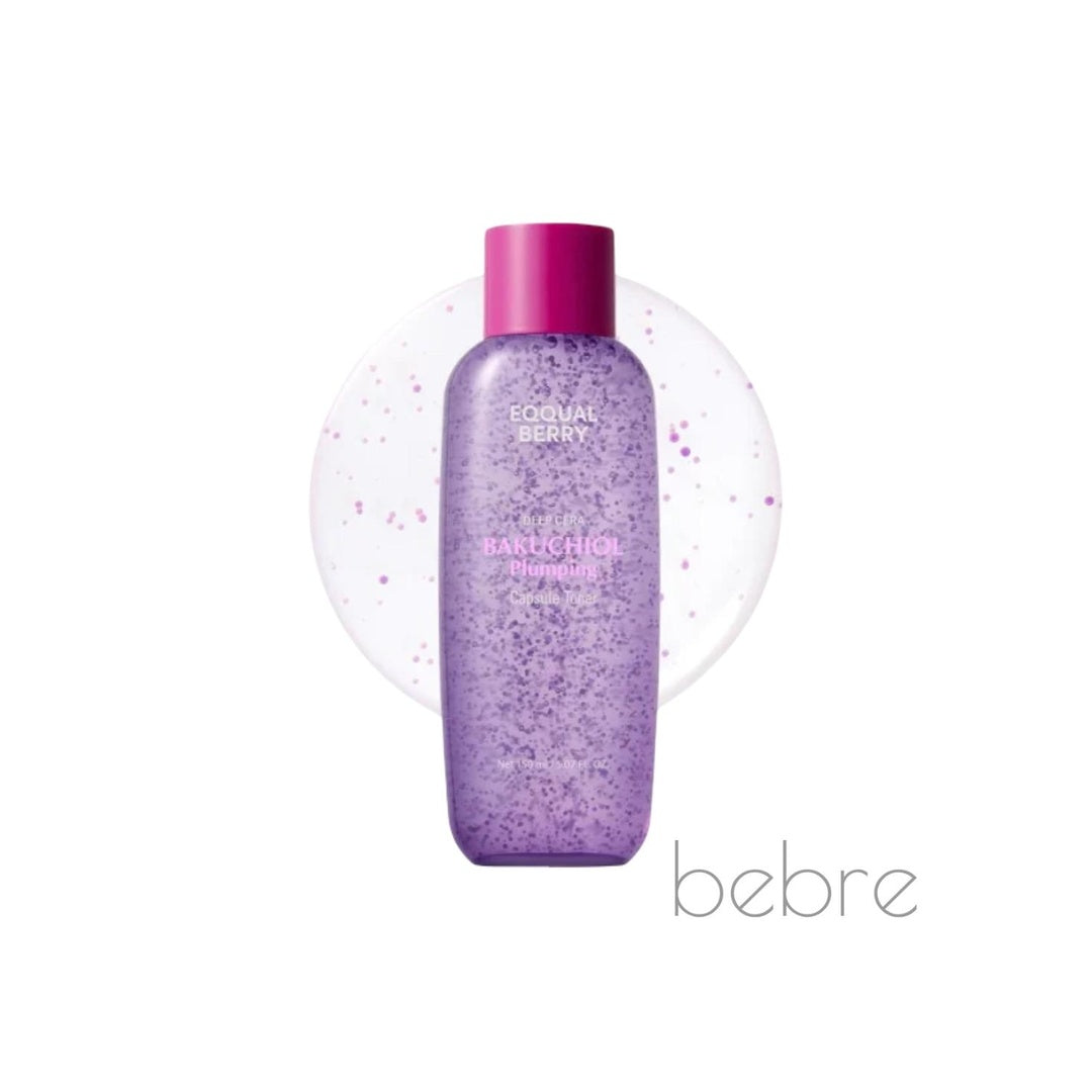 Eqqualberry Bakuchiol Plumping Capsule Toner Deep Cera, 150 ml