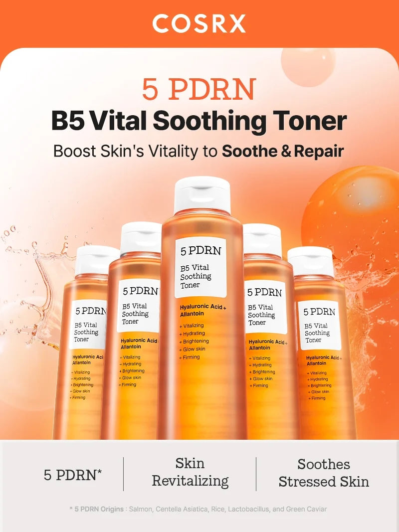 COSRX 5 PDRN B5 Vital Soothing Toner, 280ml – papildomas gamintojo vaizdas
