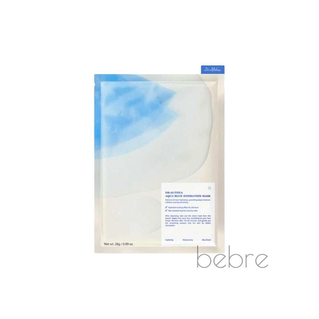 Dr. Althea Aqua Blue Hydration Mask, 28g×4pcs