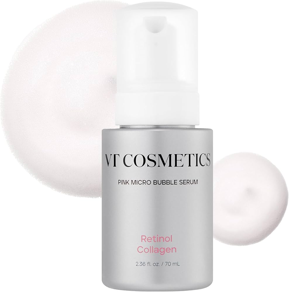 VT Cosmetics – Retinol Collagen Pink Micro Bubble Serum, 70ml