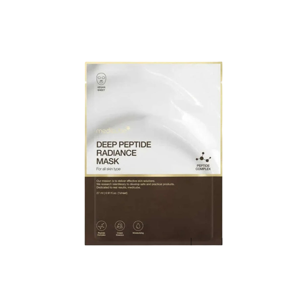 Medicube Deep Peptide Radiance Mask, 27ml
