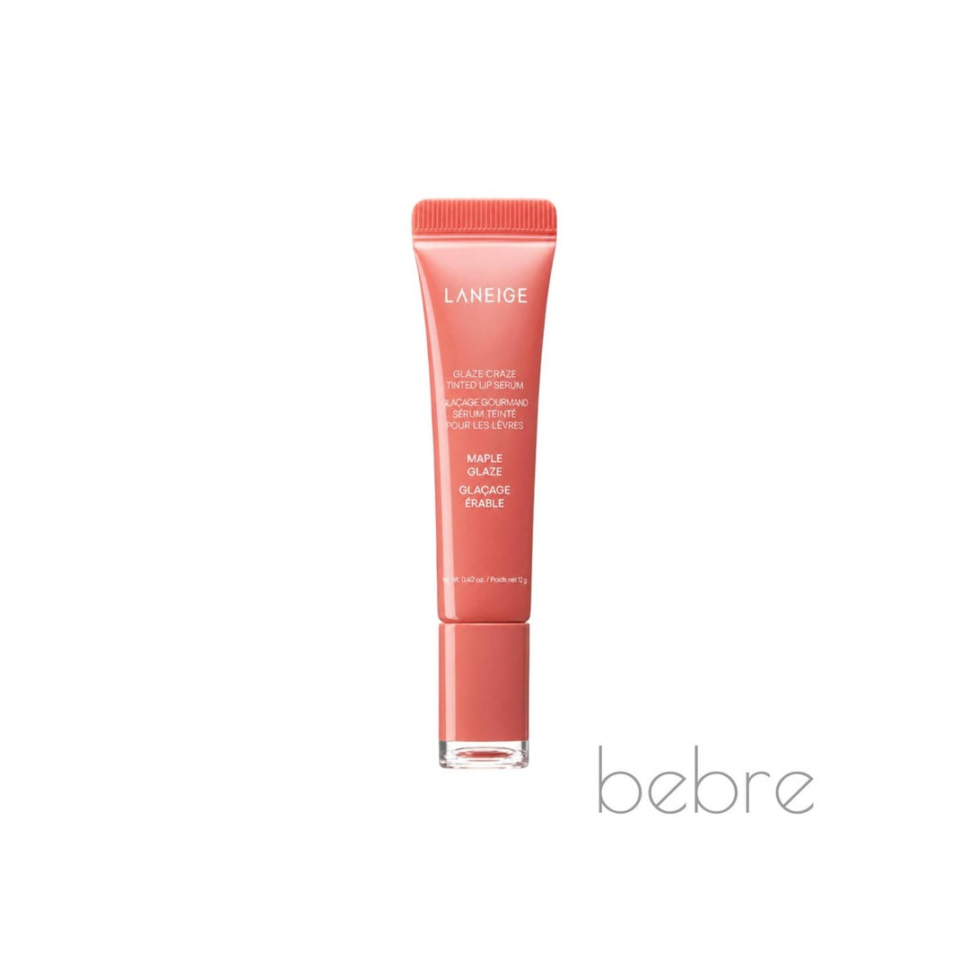 LANEIGE Glaze Craze Tinted Lip Serum Maple Glaze, 12g
