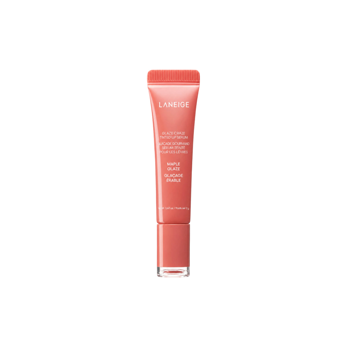 LANEIGE Glaze Craze Tinted Lip Serum Maple Glaze, 12g