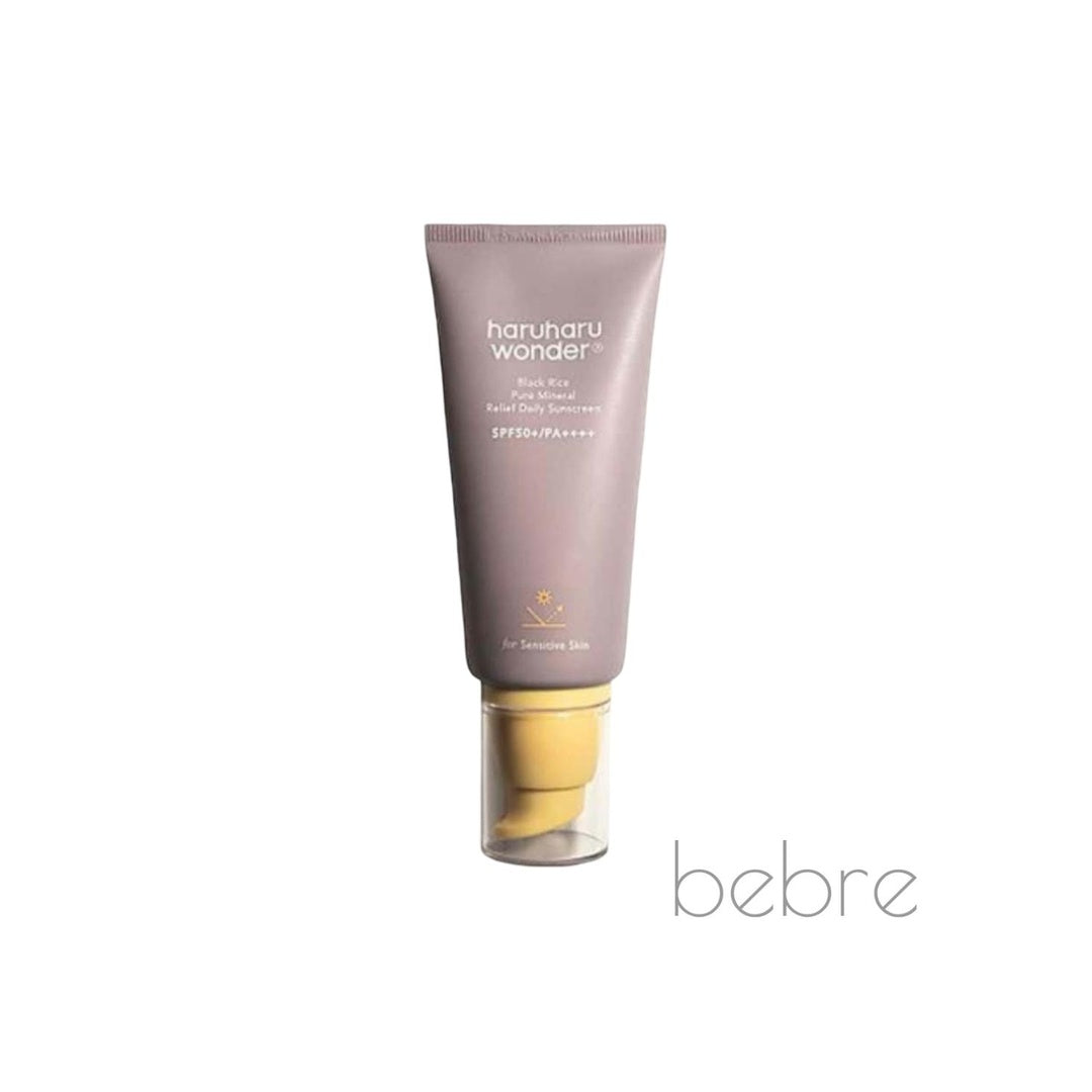 Haruharu Wonder Black Rice Pure Mineral Relief Sunscreen SPF50+ PA++++, 50ml