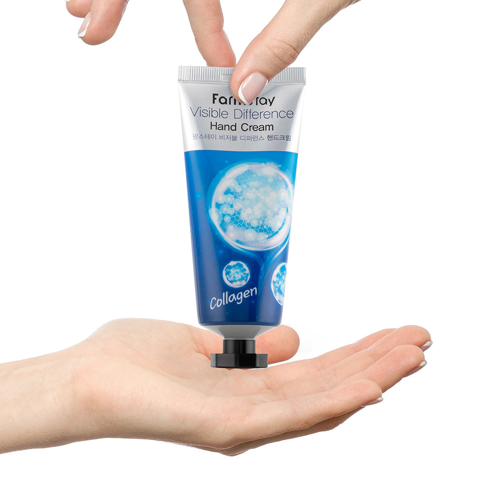 Farmstay Visible Difference Hand Cream Collagen, 100g – papildomas gamintojo vaizdas