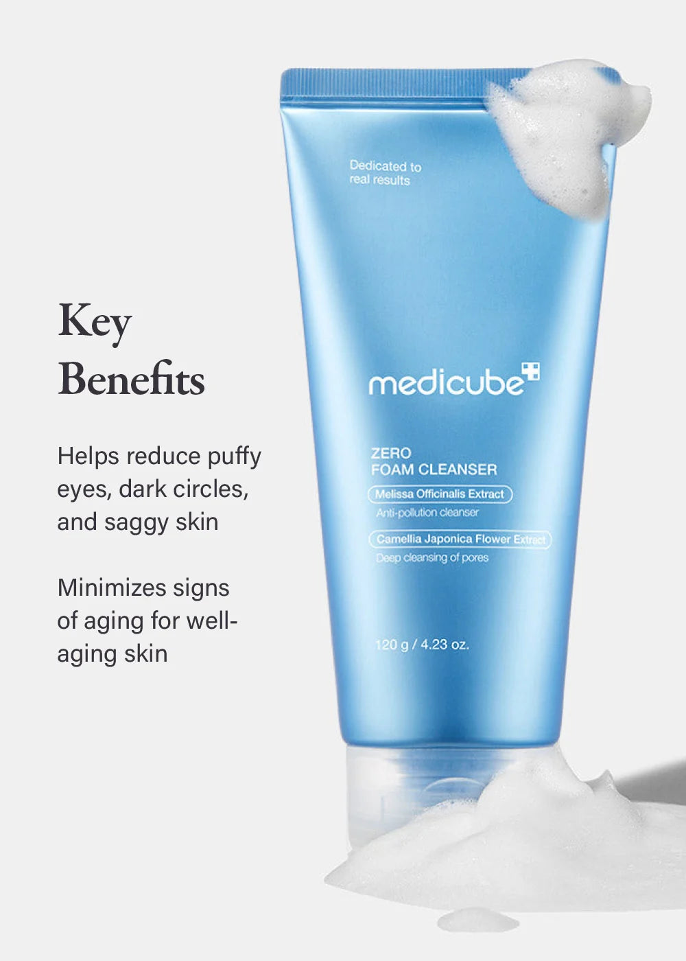 Medicube – Zero Foam Cleanser, 120g