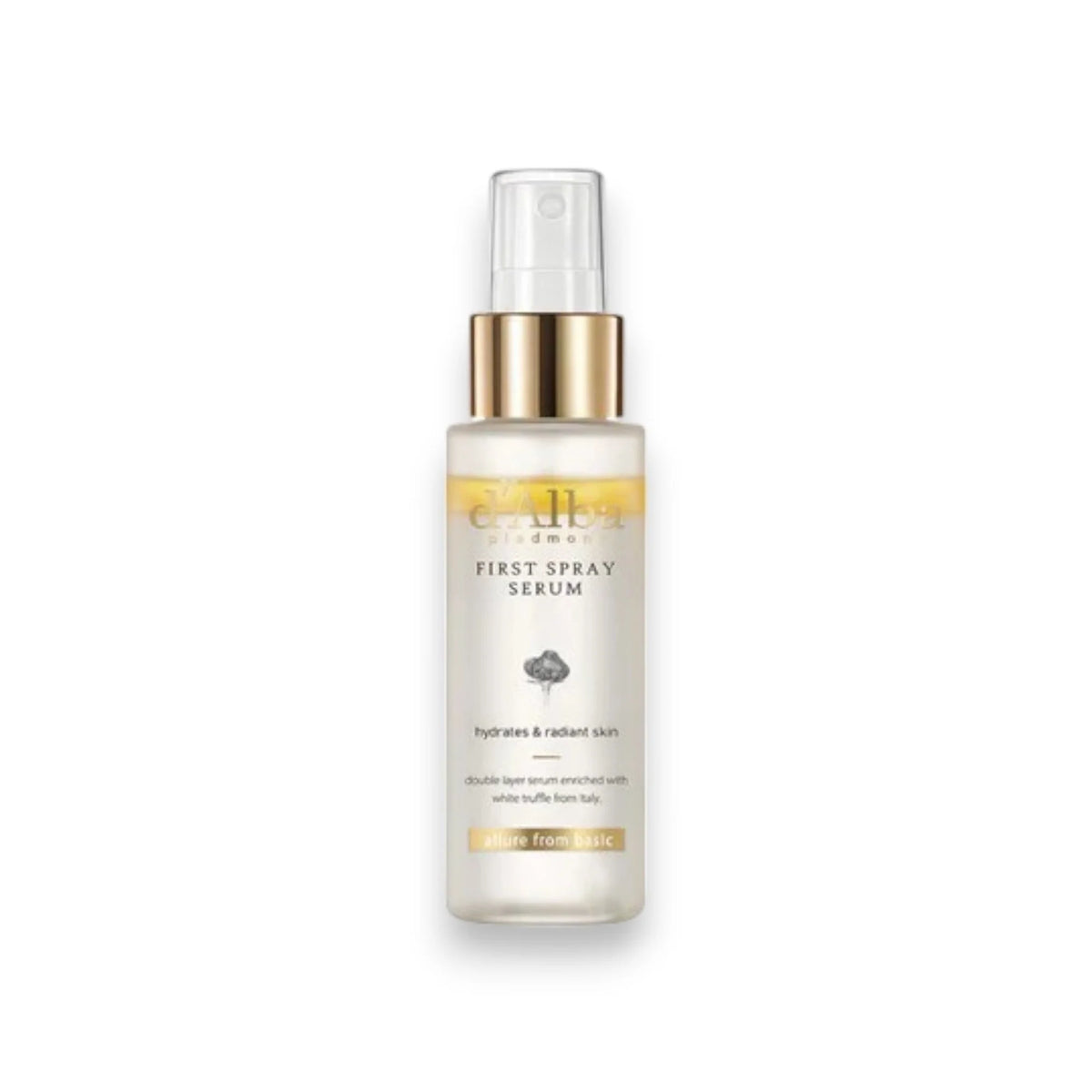 d'Alba White Truffle First Spray Serum purškiamasis veido serumas, 50 ml