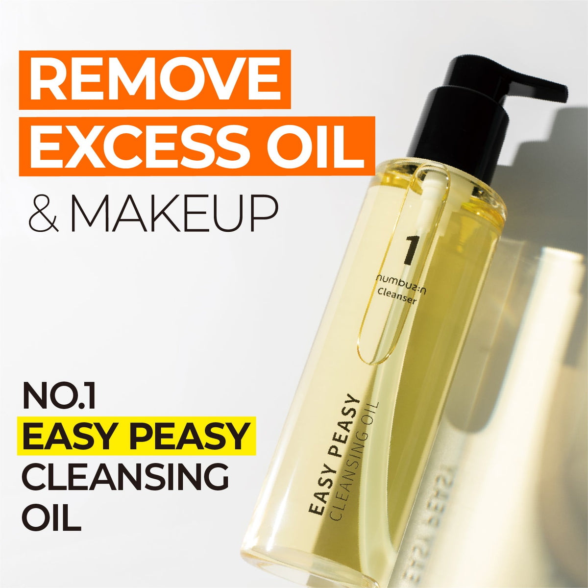 Numbuzin No.1 Easy Peasy Cleansing Oil, 200ml – papildomas gamintojo vaizdas