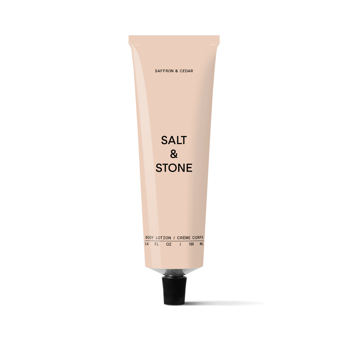 Salt & Stone Body Lotion Saffron & Cedar, 100ml – papildomas gamintojo vaizdas