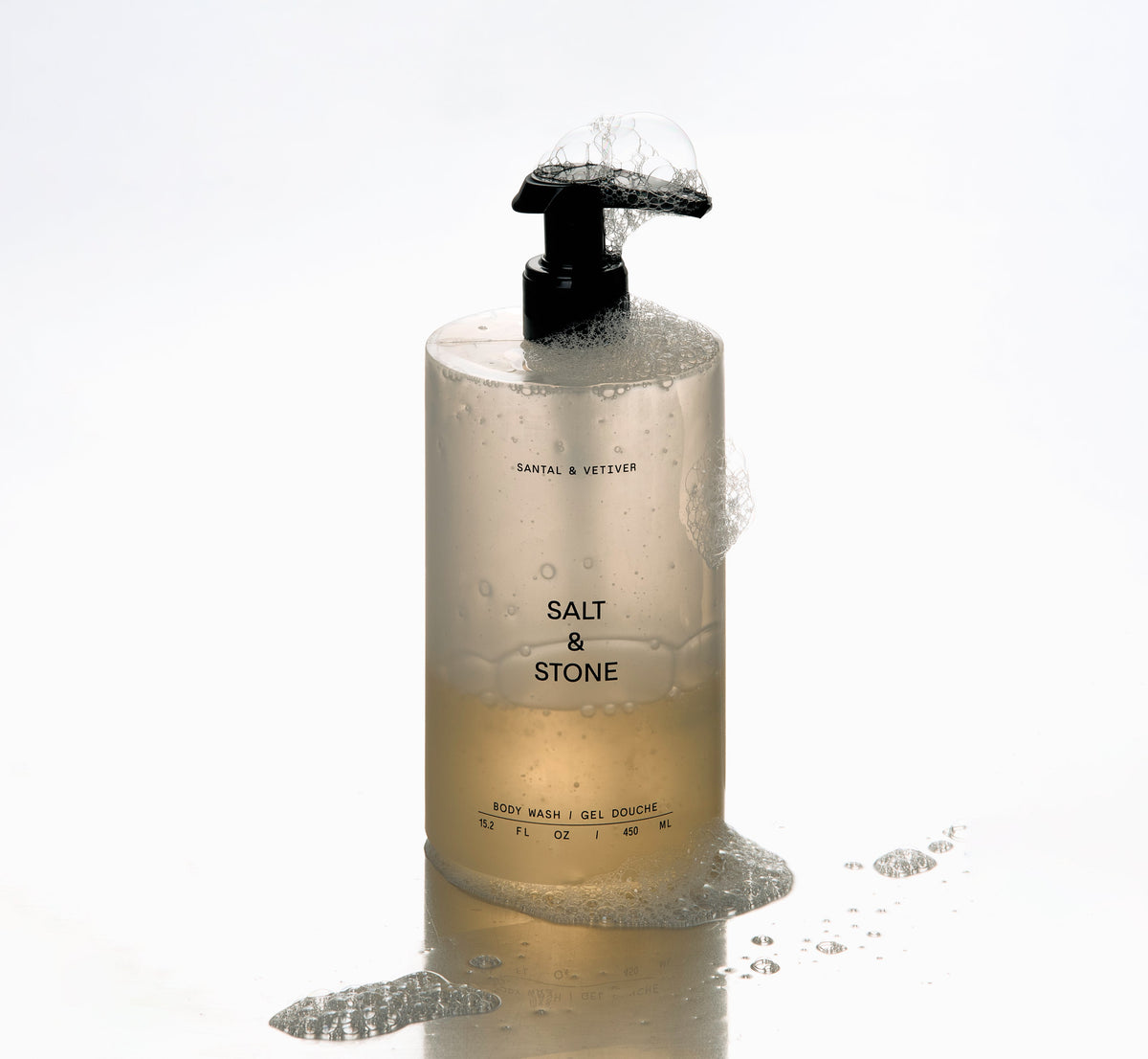 Salt & Stone Body Wash Santal & Vetiver, 450ml – papildomas gamintojo vaizdas