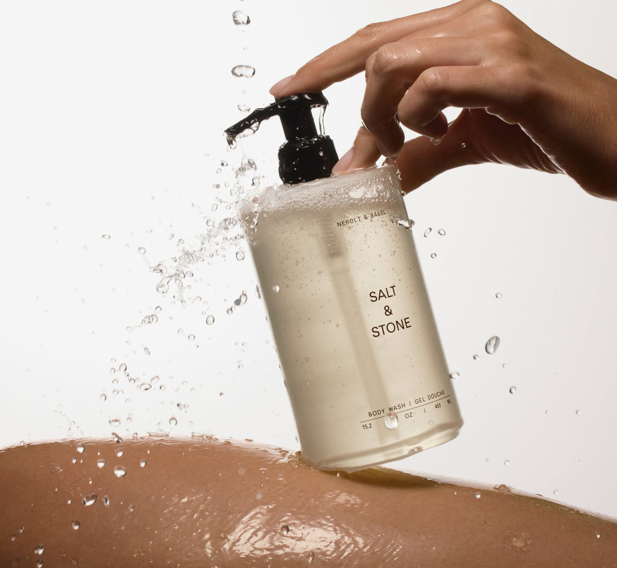 Salt & Stone Body Wash Santal & Vetiver, 450ml – papildomas gamintojo vaizdas