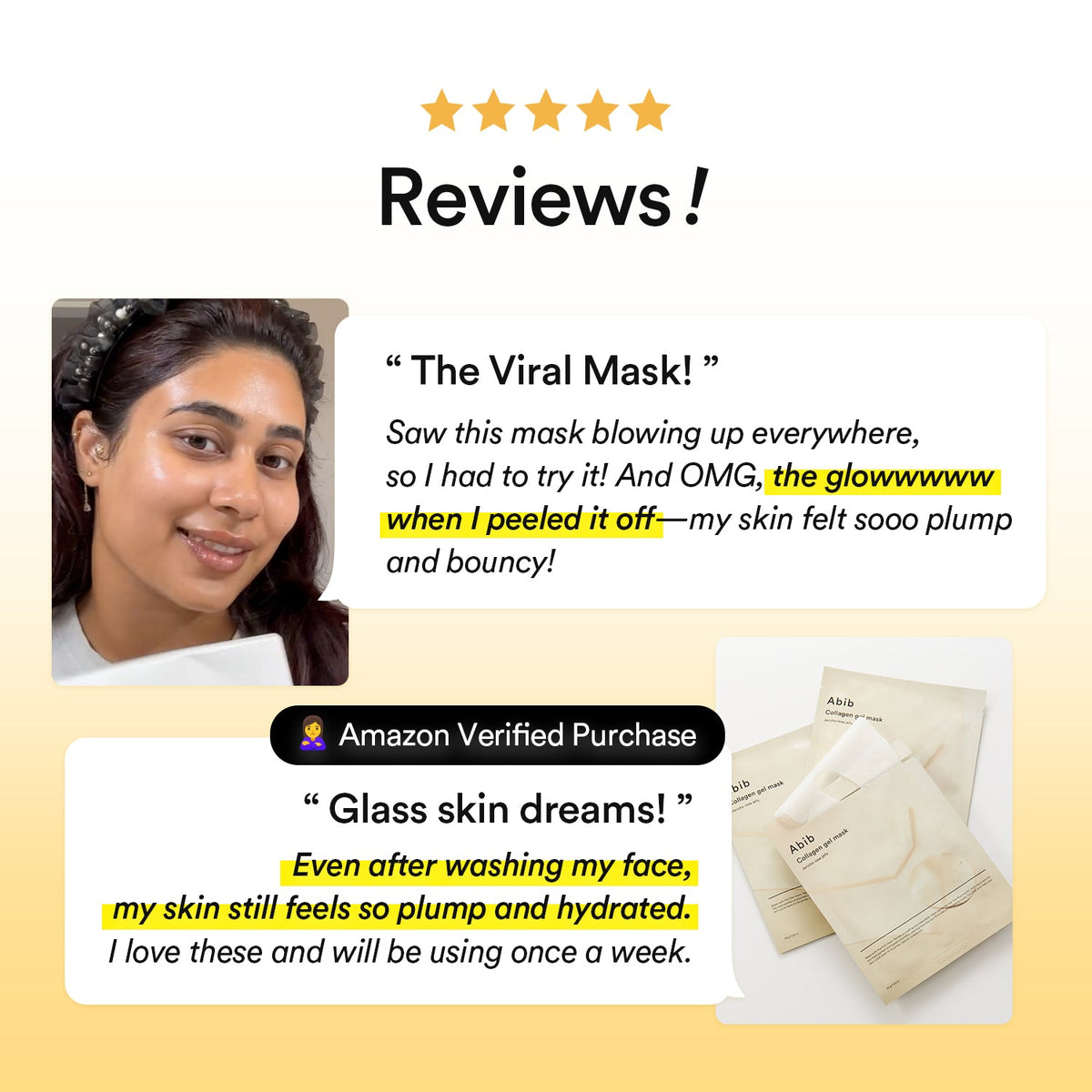 ABIB Collagen Gel Mask Jericho Rose Jelly, 35g – papildomas gamintojo vaizdas