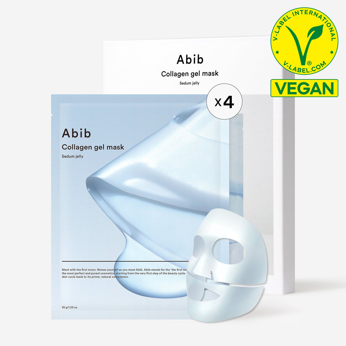 ABIB Collagen Gel Mask Sedum Jelly, 35g – papildomas gamintojo vaizdas