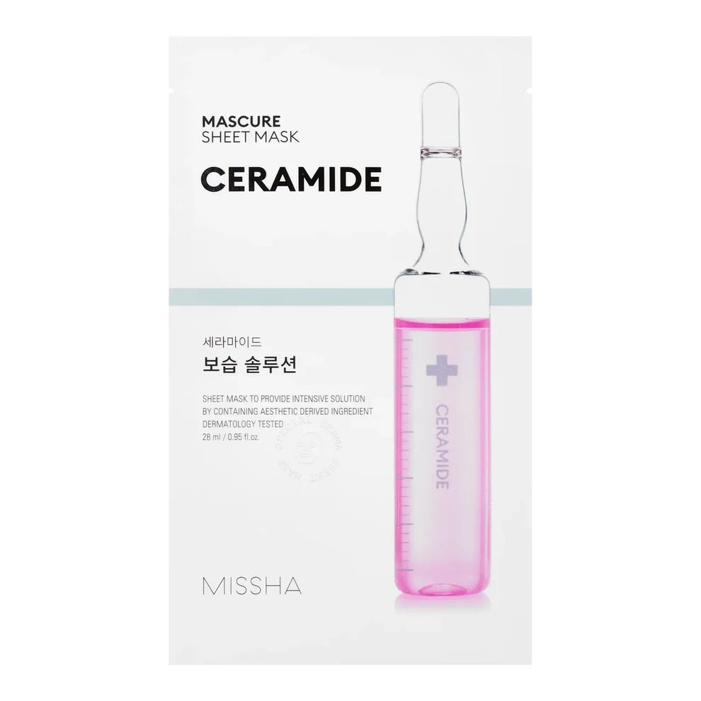 MISSHA Mascure Solution Sheet Mask Barrier Ceramide, 28ml