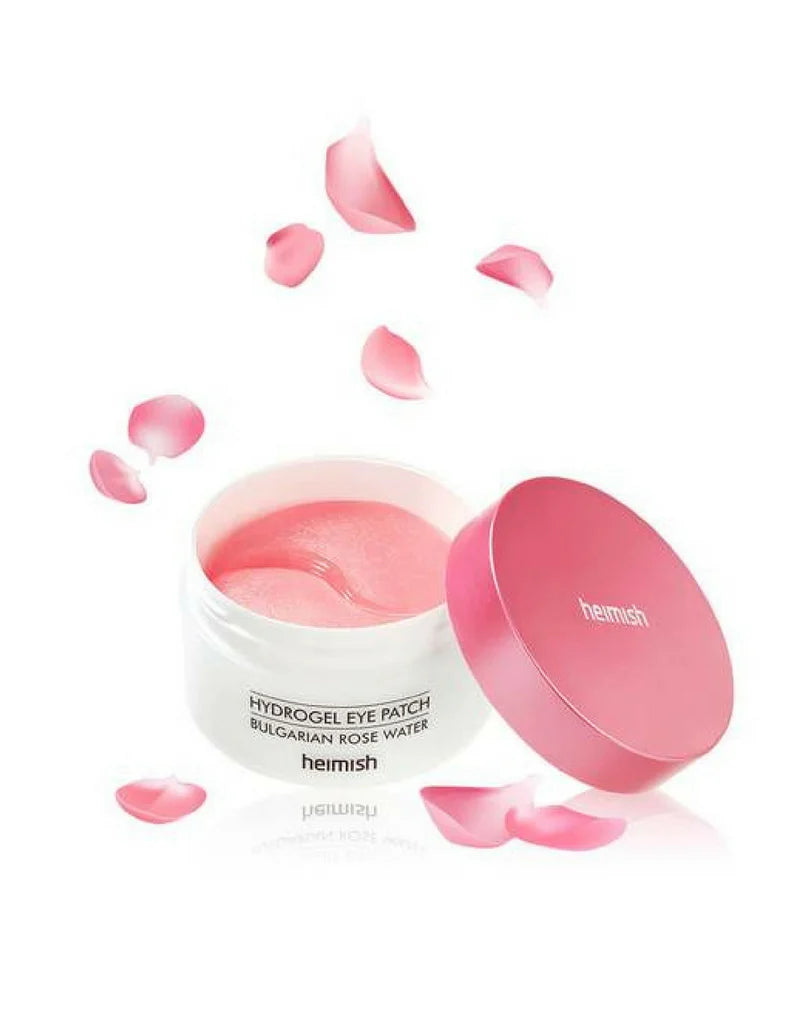 Heimish - Hydrogel Eye Patch Bulgarian Rose Water, 60 Pieces