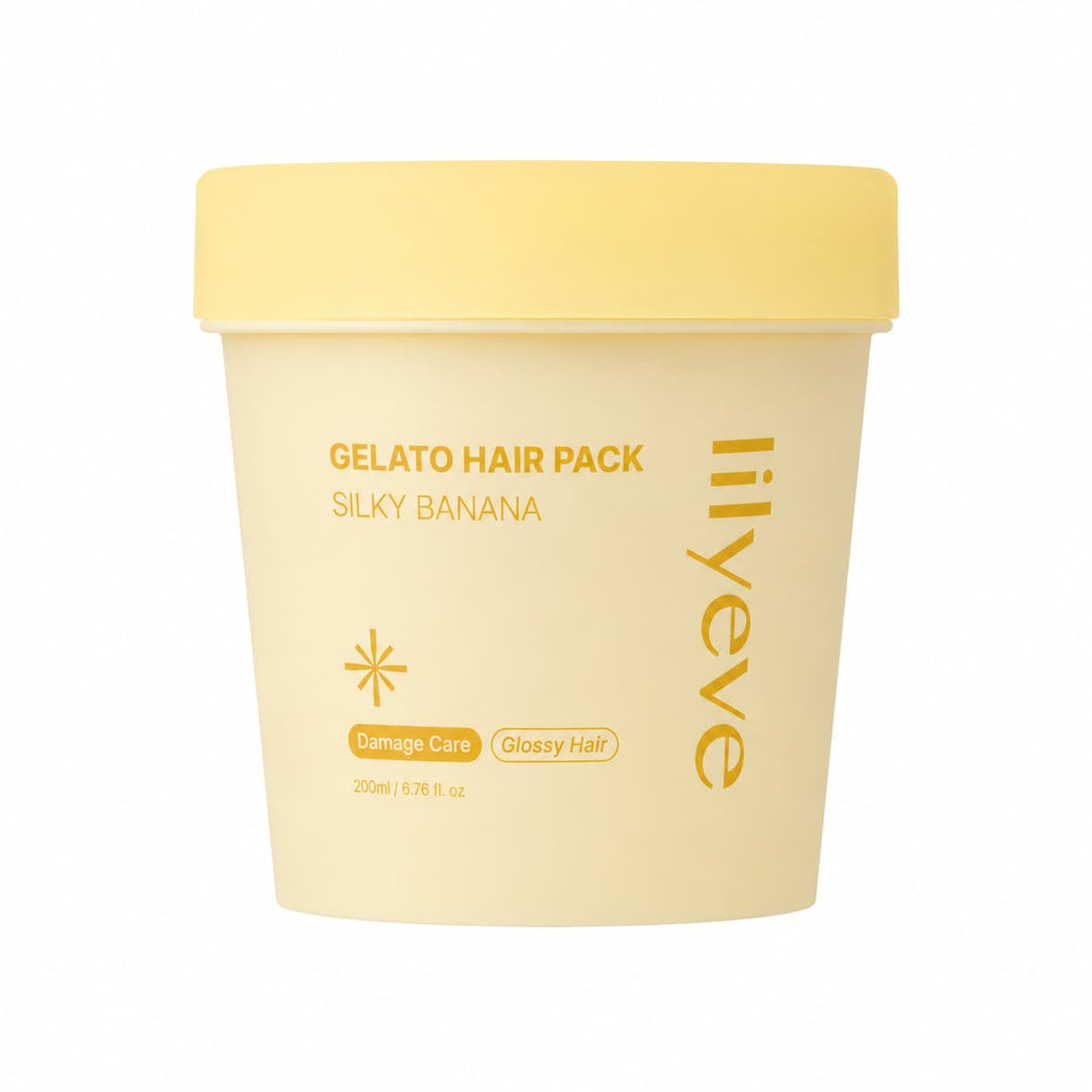 Lilyeve – Gelato Hair Pack Silky Banana, 200ml
