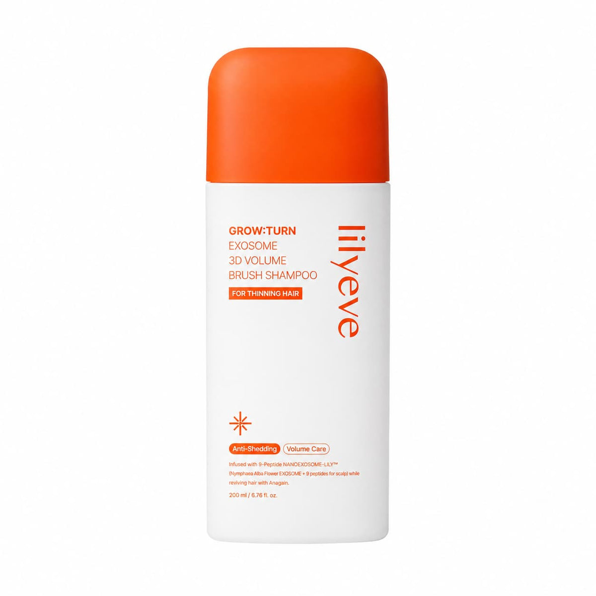 Lilyeve – Grow:Turn Exosome 3D Volume Brush Shampoo, 200ml