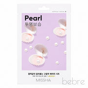 MISSHA Airy Fit Sheet Mask Pearl, 1 vnt.