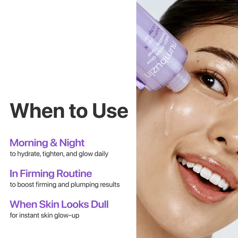 Numbuzin - No.9+ NAD+ PDRN Glow Boosting Toner - 150ml