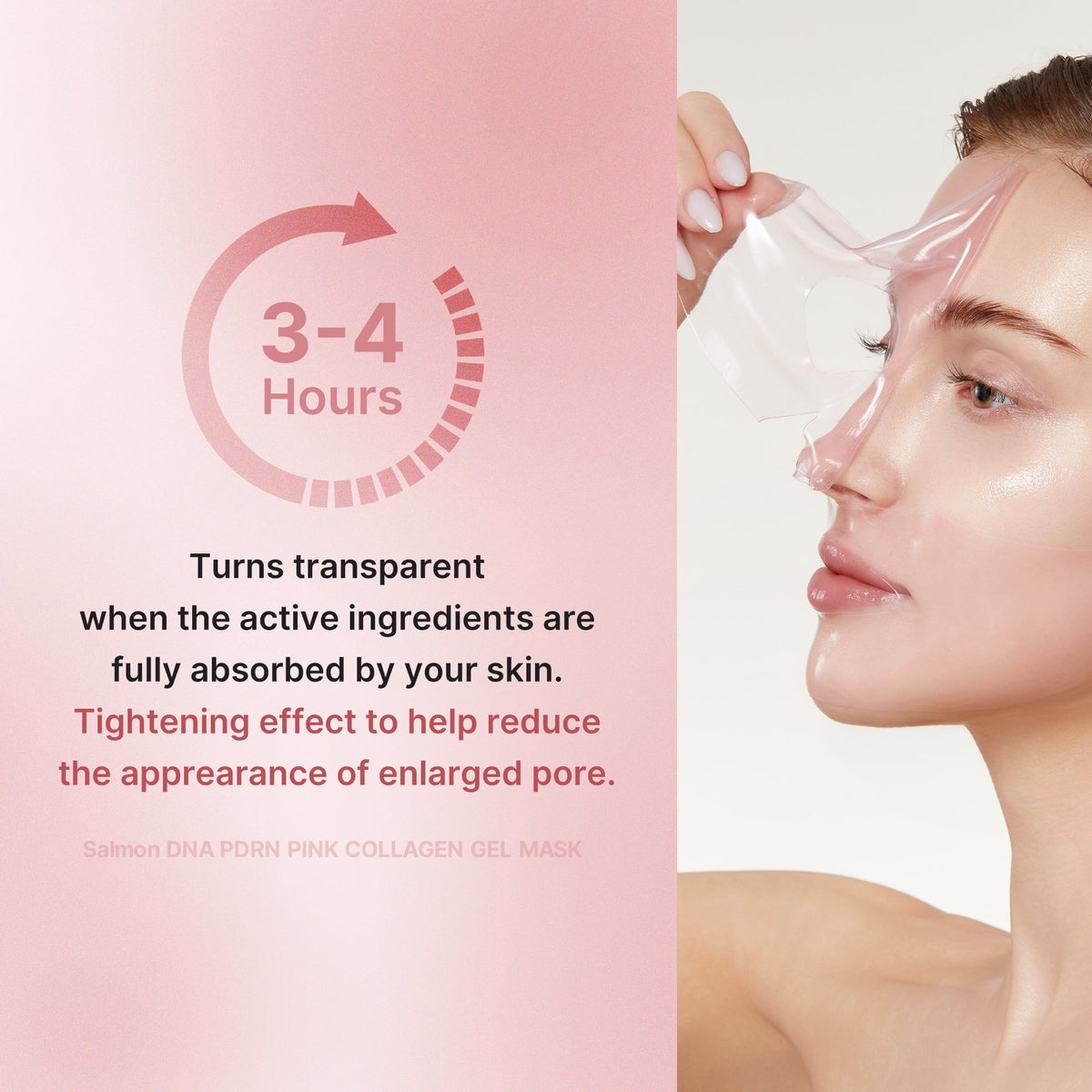 Medicube Pink Collagen Gel Mask, 4×28g – papildomas gamintojo vaizdas