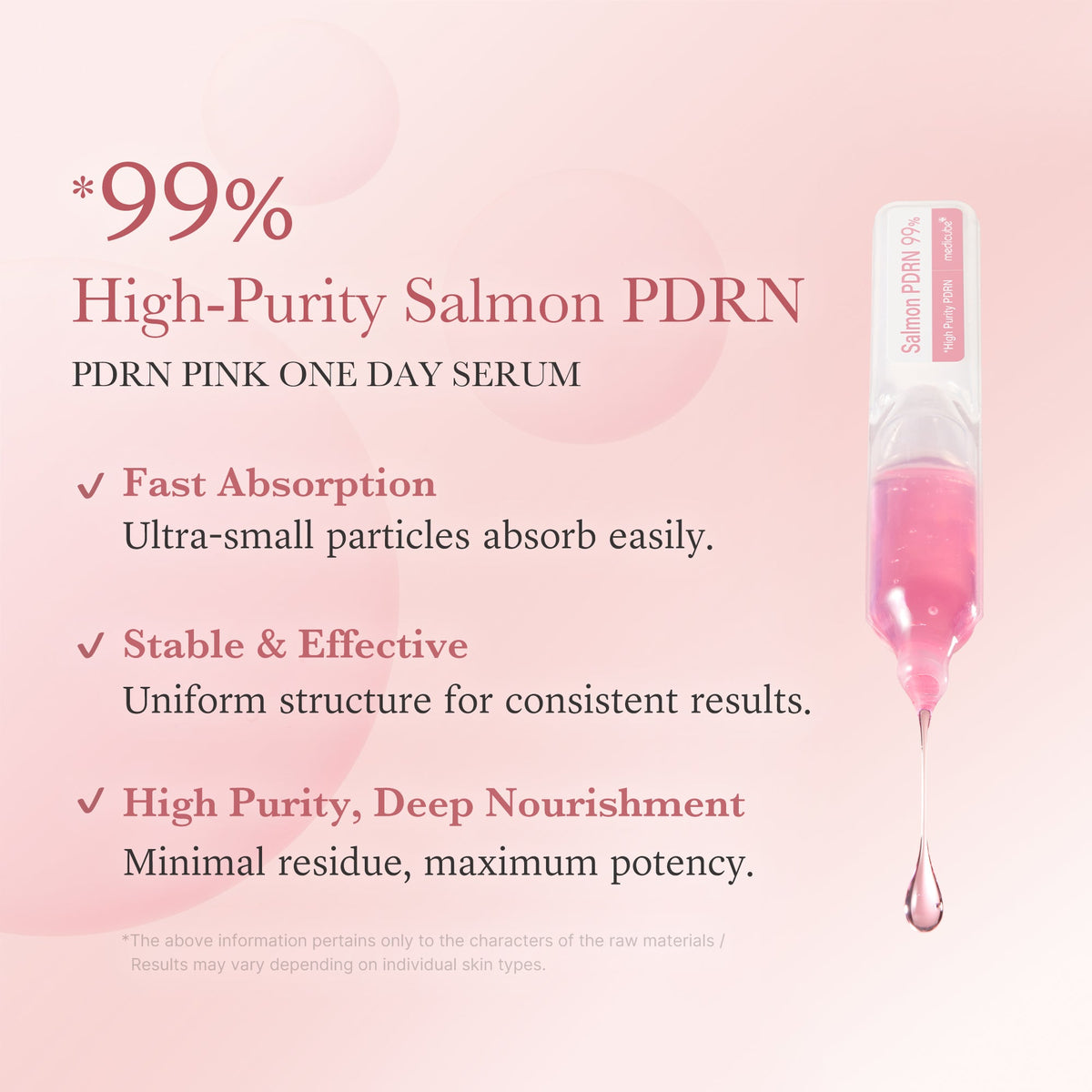 Medicube PDRN Pink One Day Serum, 10pcs – papildomas gamintojo vaizdas