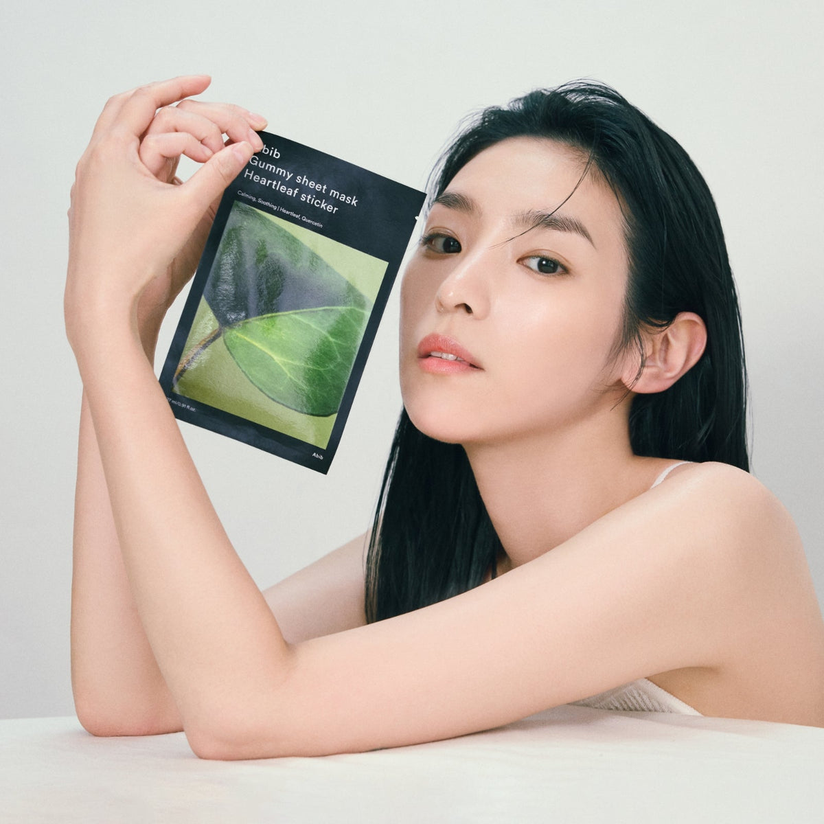 ABIB Gummy Sheet Mask Heartleaf Sticker, 27ml – papildomas gamintojo vaizdas