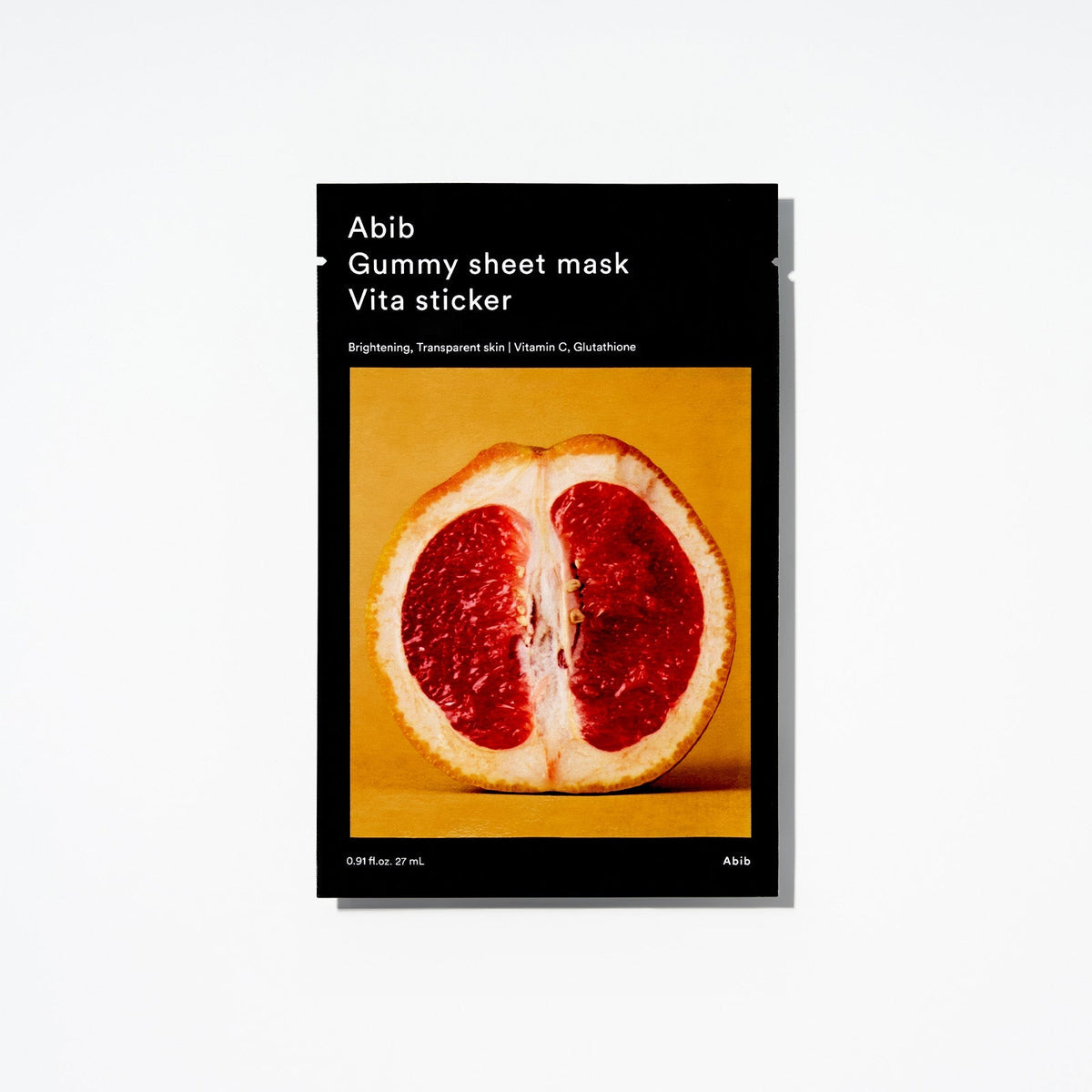 ABIB Gummy Sheet Mask Vita Sticker, 27ml – papildomas gamintojo vaizdas