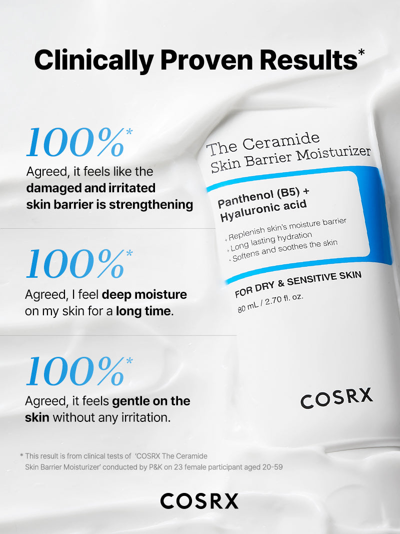 COSRX The Ceramide Skin Barrier Moisturizer, 80ml – papildomas gamintojo vaizdas
